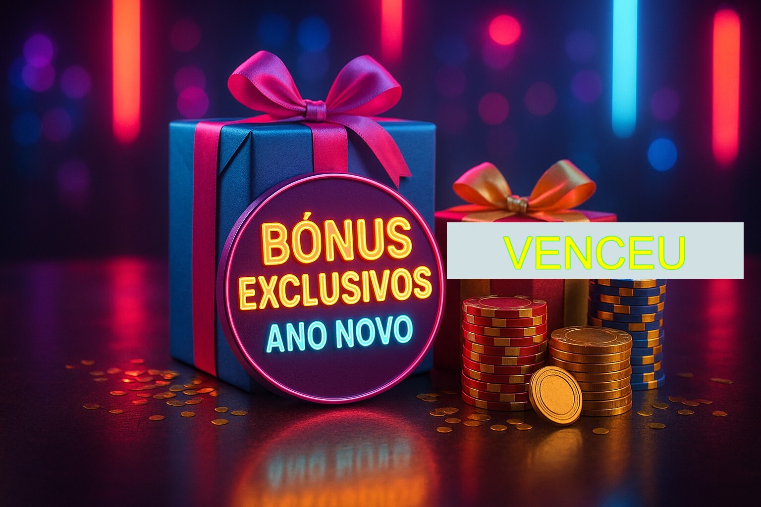 Promoções de Ano Novo no VENCEU